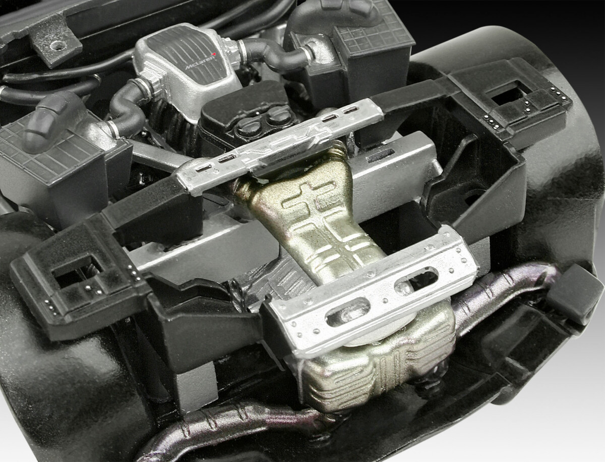 Revell - Mclaren 570S Bil Byggesæt - 1 24 - Level 3 - 67051