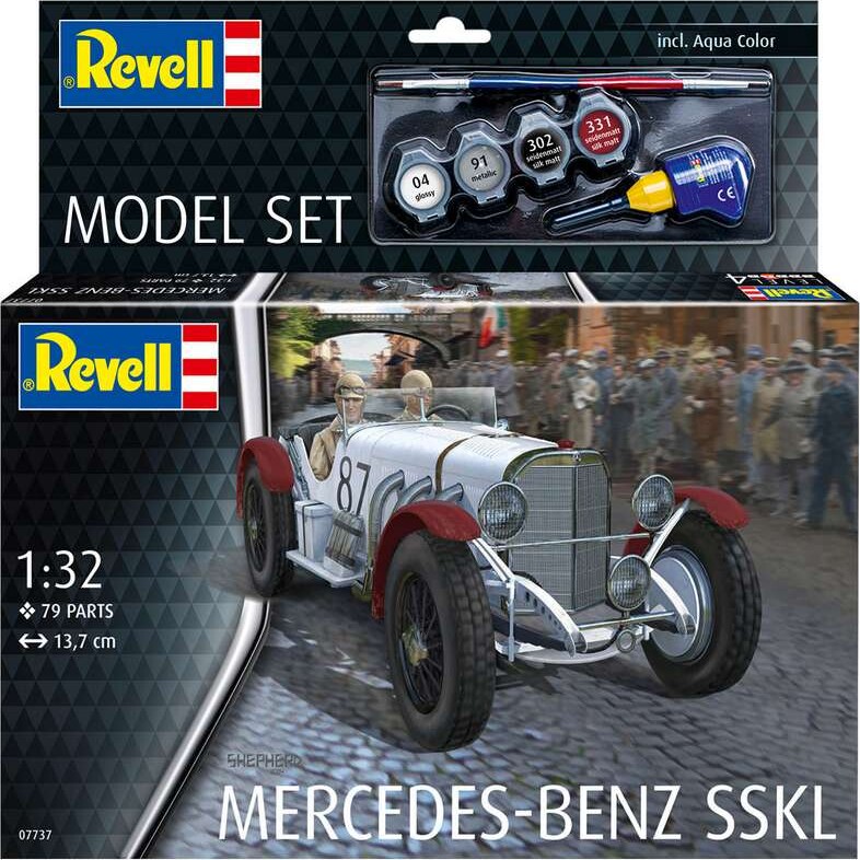 Revell - Mercedes-Benz Sskl Bil Byggesæt - 1 32 - Level 4 - 67737