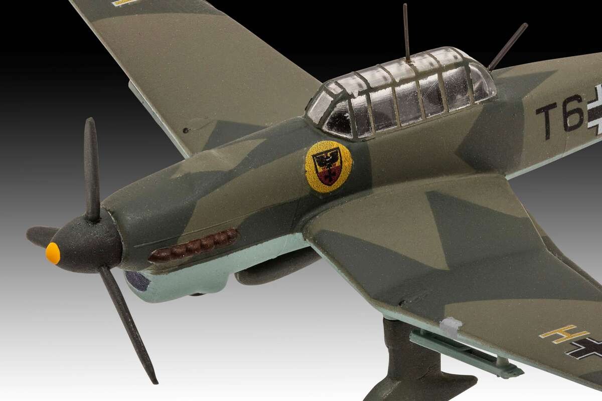 Revell - Messerschmitt Bf 109 E Og Junkers Ju 87B - 1 144 - Level 4 - 63770
