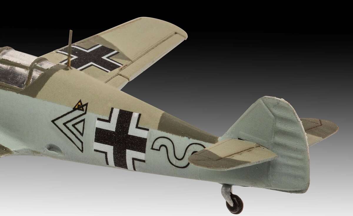 Revell - Messerschmitt Bf 109 E Og Junkers Ju 87B - 1 144 - Level 4 - 63770