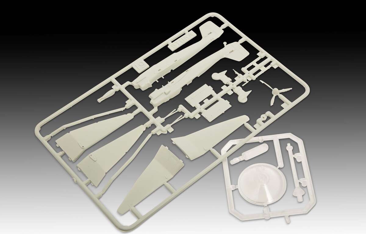 Revell - Messerschmitt Bf 109 E Og Junkers Ju 87B - 1 144 - Level 4 - 63770