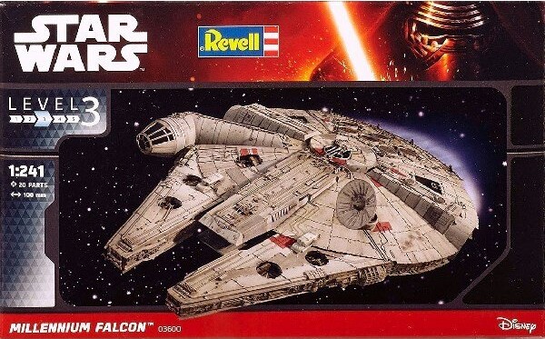 Revell - Star Wars - Millennium Falcon Inkl Maling - 1 241 - 63600