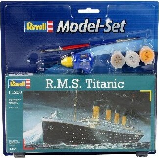 Revell - Rms Titanic Model Skib Byggesæt Inkl Maling - 1 1200 - 65804