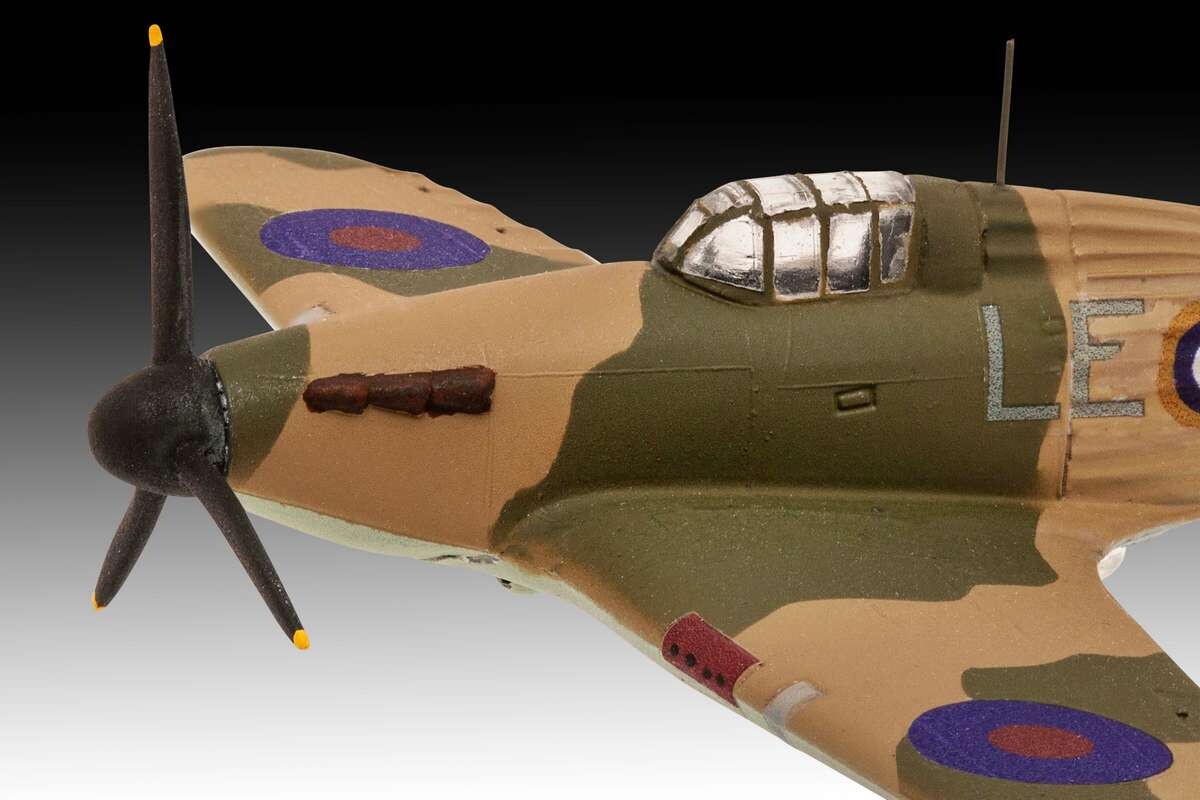 Revell - Spitfire Mkia Og Hurricane Mki - 1 144 - Level 3 - 63771