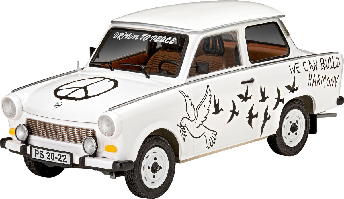 Revell - Trabant 601S Male Byggesæt Modelbil - Level 4 - 67713
