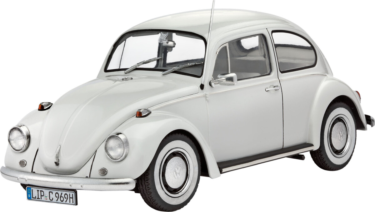 Revell - Vw Beetle Limousine Bil Byggesæt Inkl Maling - 1 24 - 67083