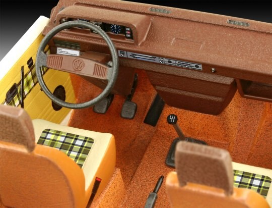 Revell - Vw T3 Bus Modelbus Byggesæt - 1 24 - Level 3 - 07706