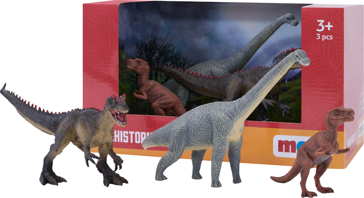 Mojo - Dinosaur Sæt 1- Forhistoriske Dyr 3 Stk