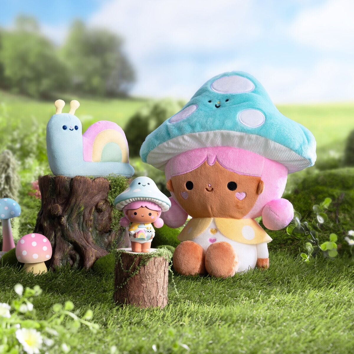 Momiji - Magical Meadow Plys 10 Cm Assorterede