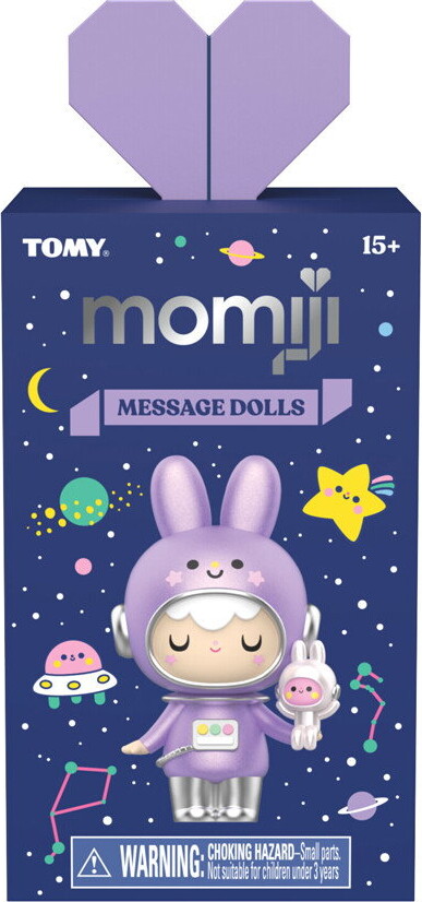 Momiji - Ootw Vinyldukke Med Besked 7 5 Cm - Assorterede