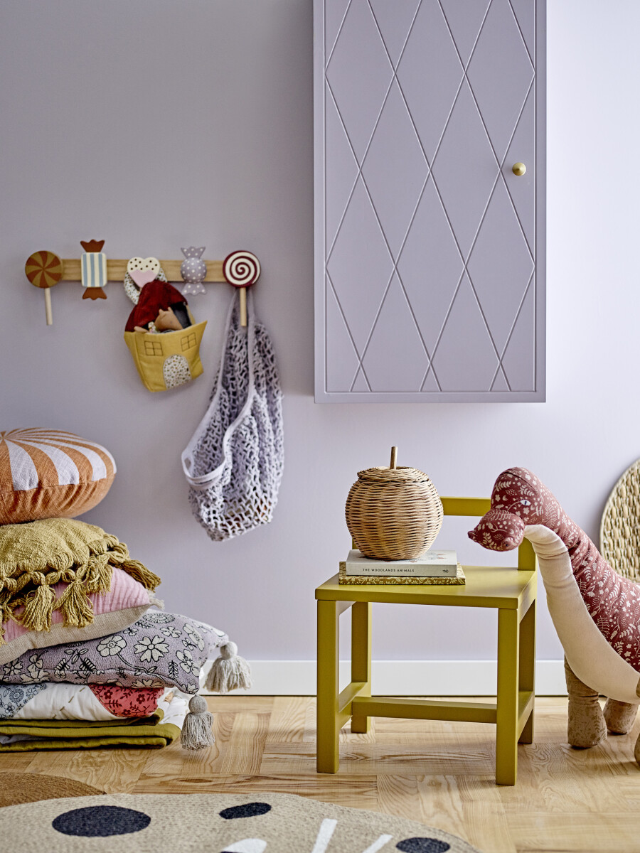 Bloomingville Mini - Momo Bamse - Brun - Hør - 60 Cm