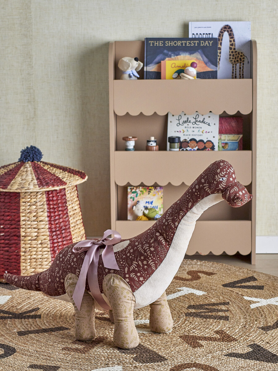 Bloomingville Mini - Momo Bamse - Brun - Hør - 60 Cm