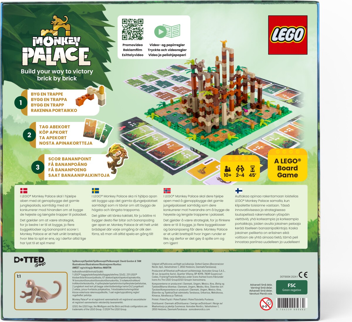 Lego - Monkey Palace Brætspil