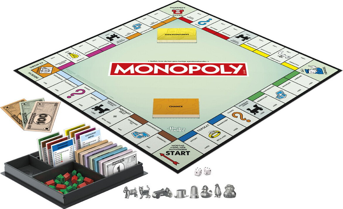 Monopoly Klassisk Refresh - Dk