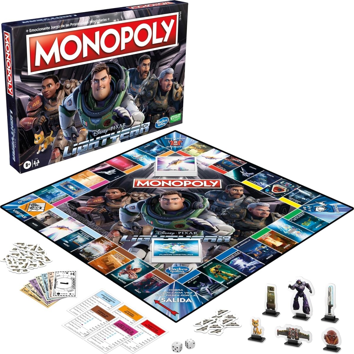 Monopoly Lightyear Edition - Disney Pixar - Hasbro F8046