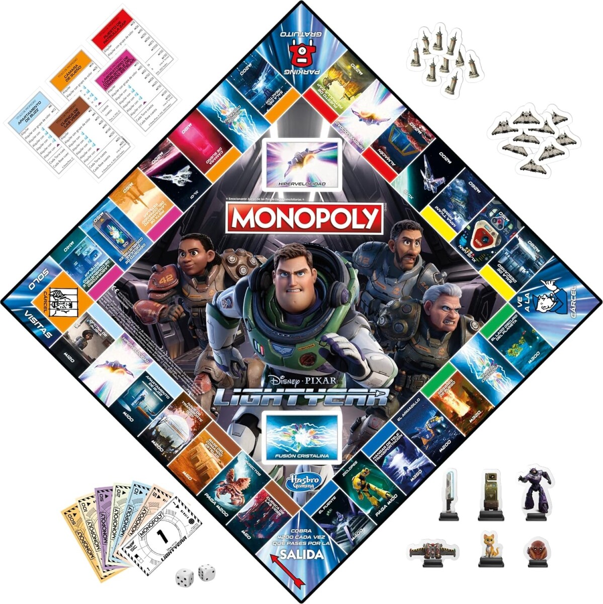 Monopoly Lightyear Edition - Disney Pixar - Hasbro F8046