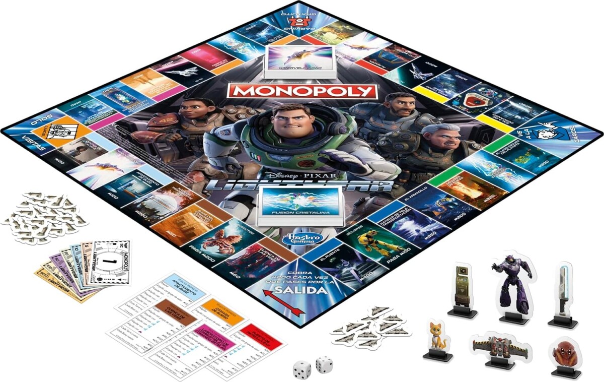 Monopoly Lightyear Edition - Disney Pixar - Hasbro F8046