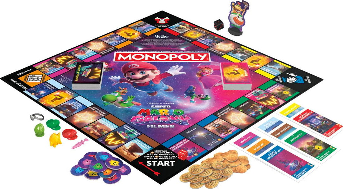 Monopoly - Super Mario Galaxy Movie Dkno