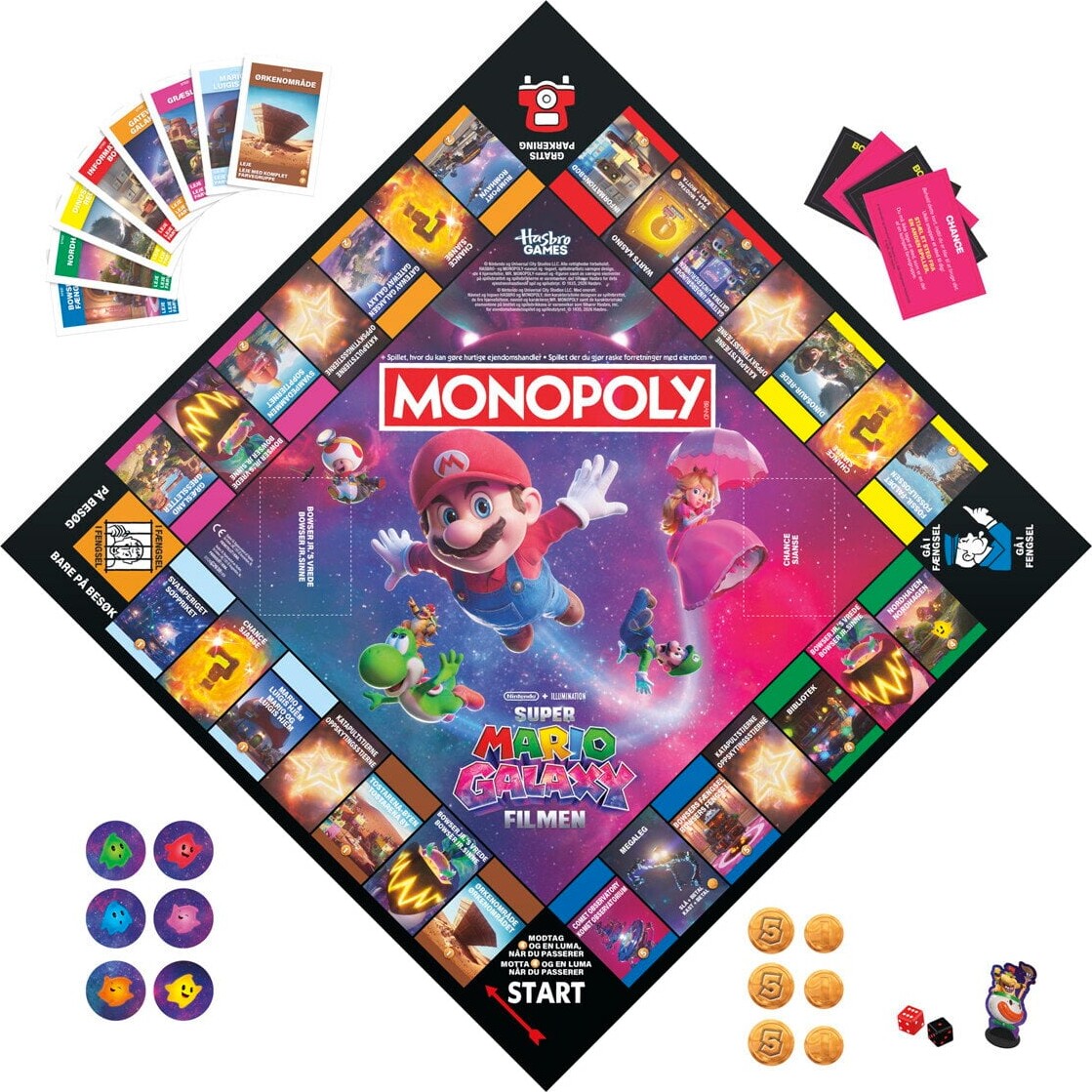 Monopoly - Super Mario Galaxy Movie Dkno