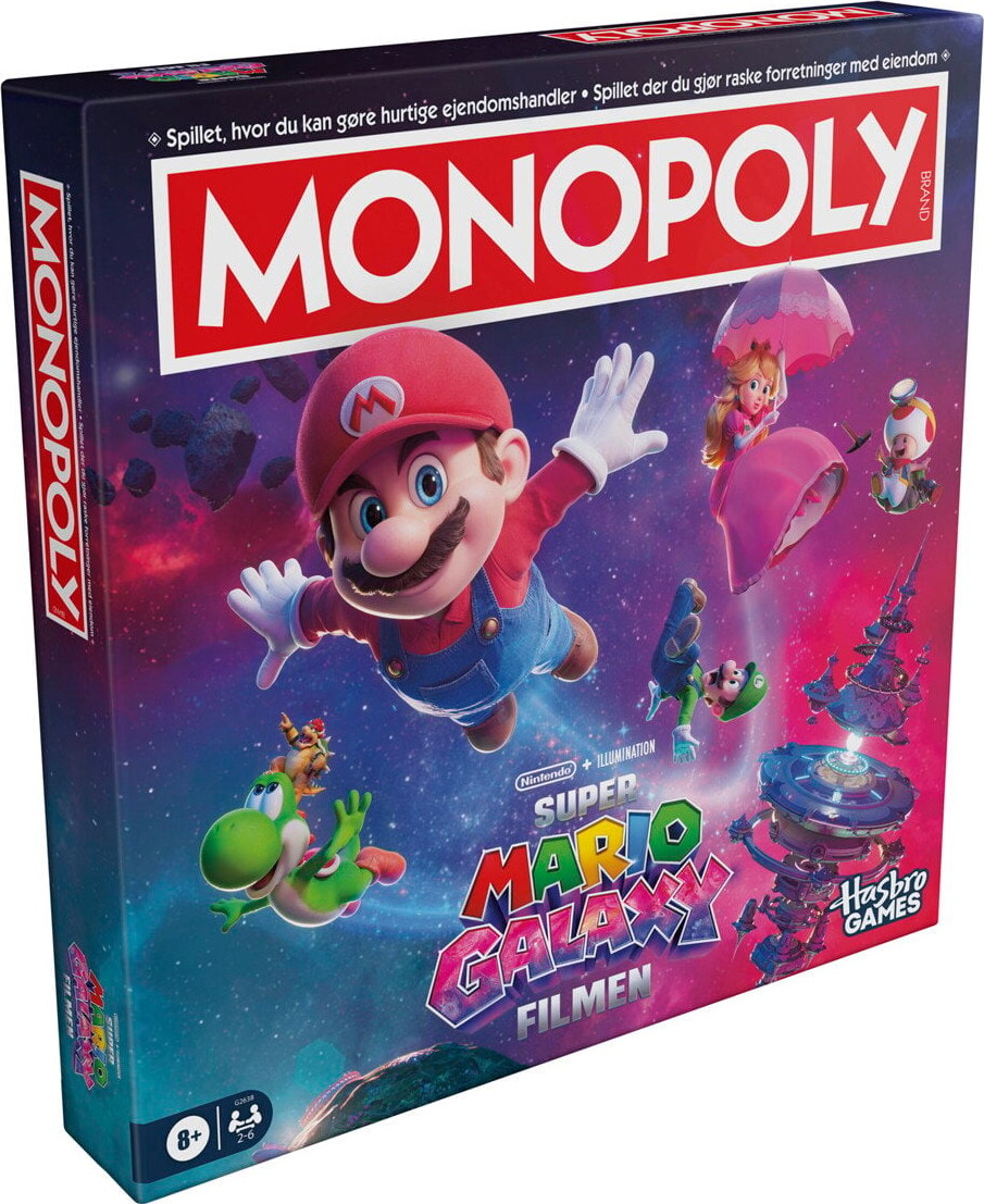 Monopoly - Super Mario Galaxy Movie Dkno