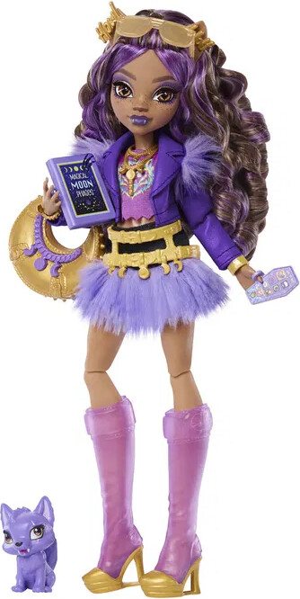 Monster High - Clawdeen Wolf Core Doll - Dukke Med Tilbehør