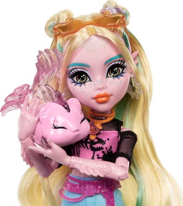 Monster High Dukke - Lagoona Blue