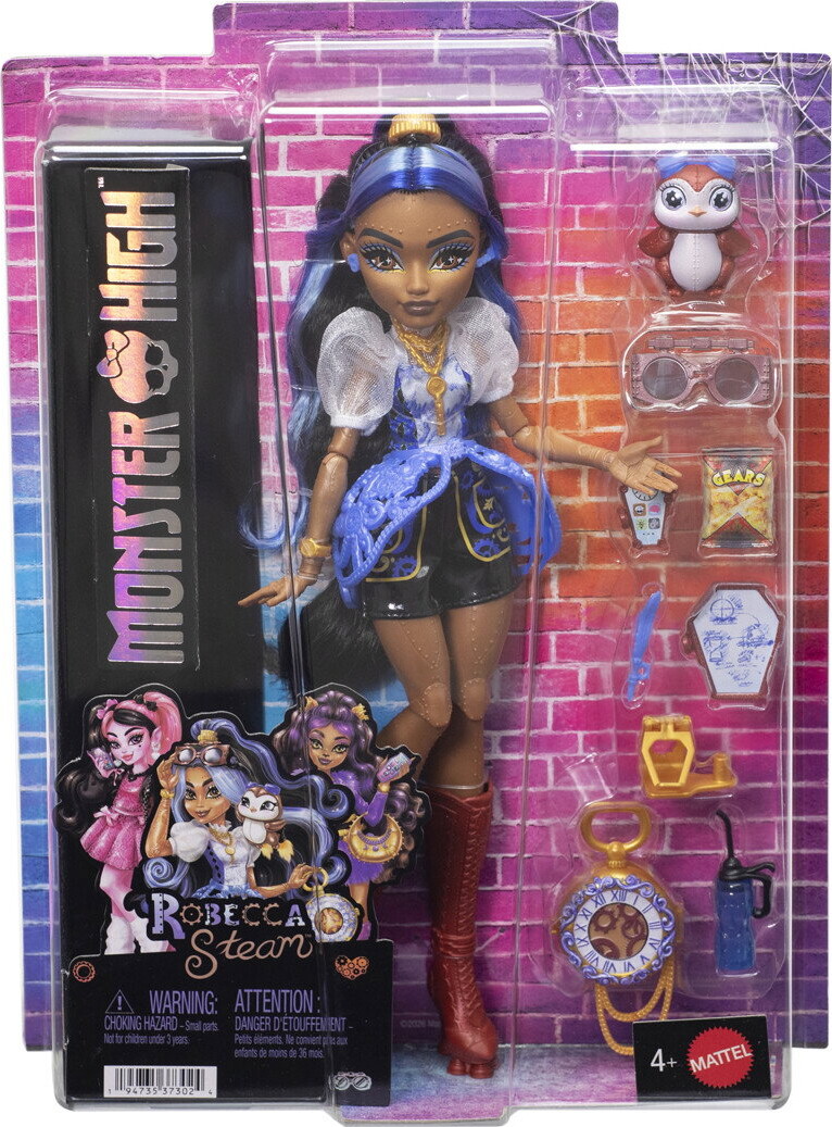 Monster High - Robecca Steam Core Dukke - Mattel Jmb81