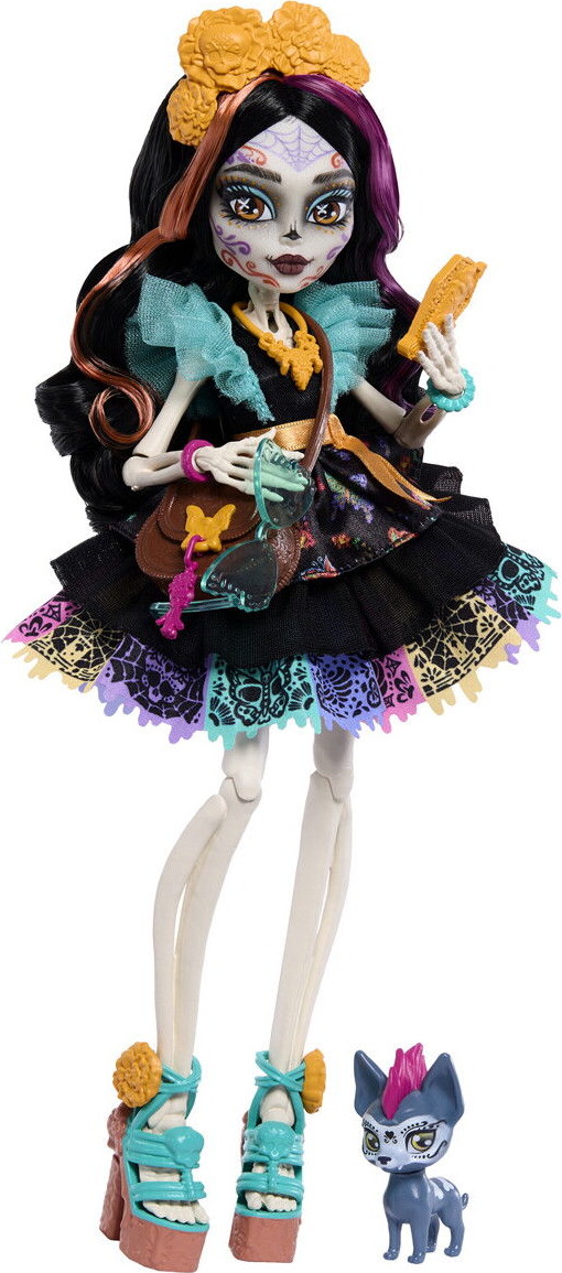 Monster High - Skelita Calaveras Core Dukke - Mattel Jhk34