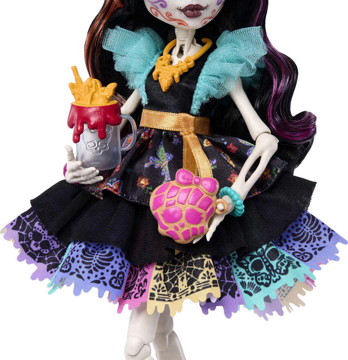 Monster High - Skelita Calaveras Core Dukke - Mattel Jhk34