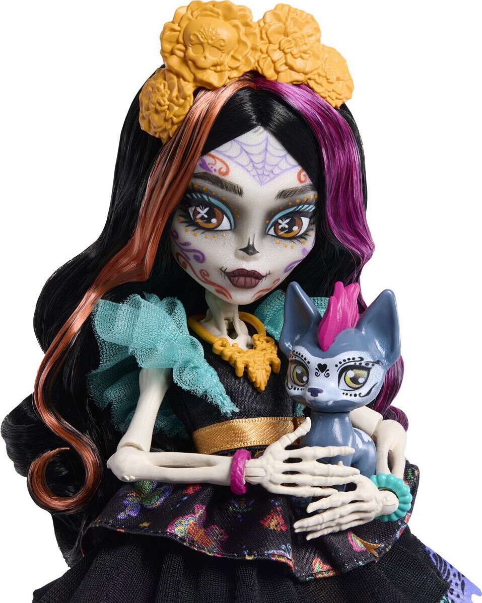Monster High - Skelita Calaveras Core Dukke - Mattel Jhk34