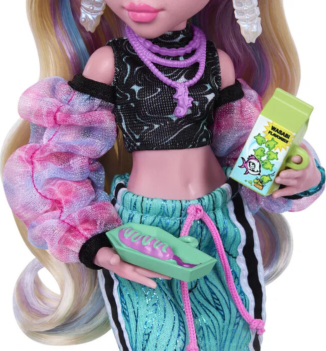 Monster High - Lagoona Blue Core Doll - Dukke Med Tilbehør