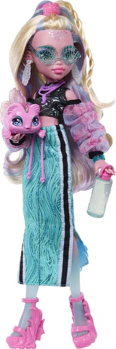 Monster High - Lagoona Blue Core Doll - Dukke Med Tilbehør