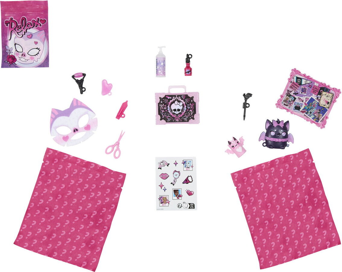 Monster High - Self-Scare Secrets Draculaura Dukke - Mattel Jhk43