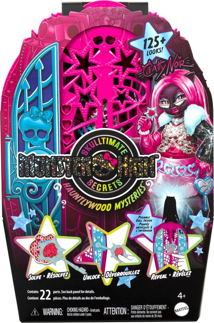 Monster High - Skulltimate Secrets - Catty Noir Dukke