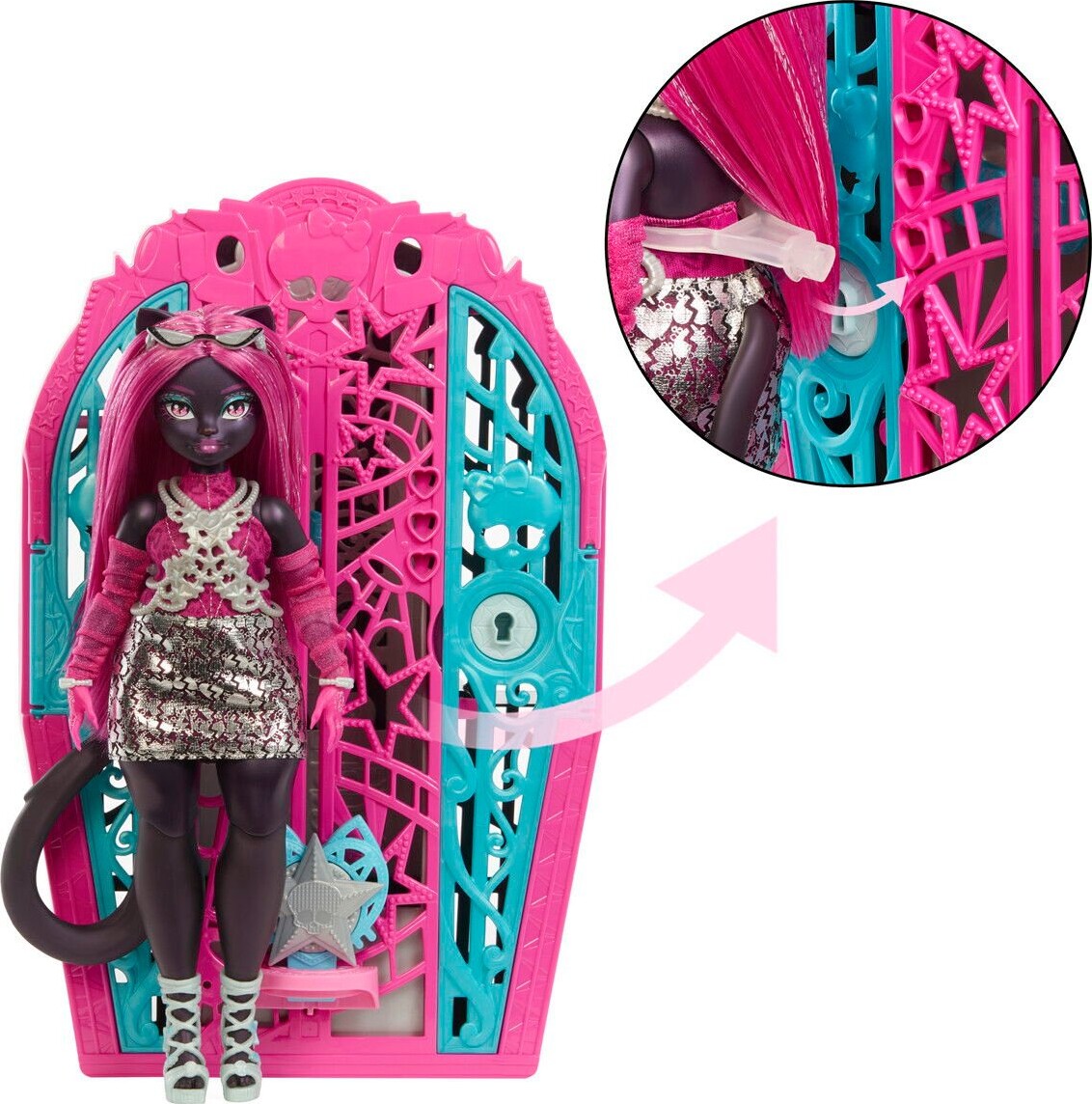 Monster High - Skulltimate Secrets - Catty Noir Dukke