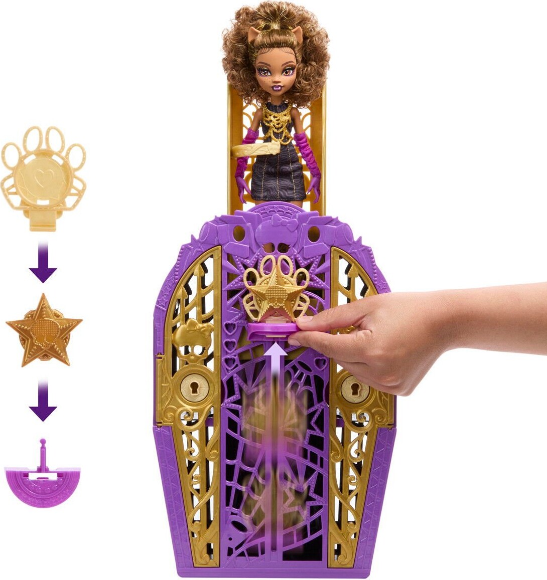 Monster High - Skulltimate Secrets - Clawdeen Dukke