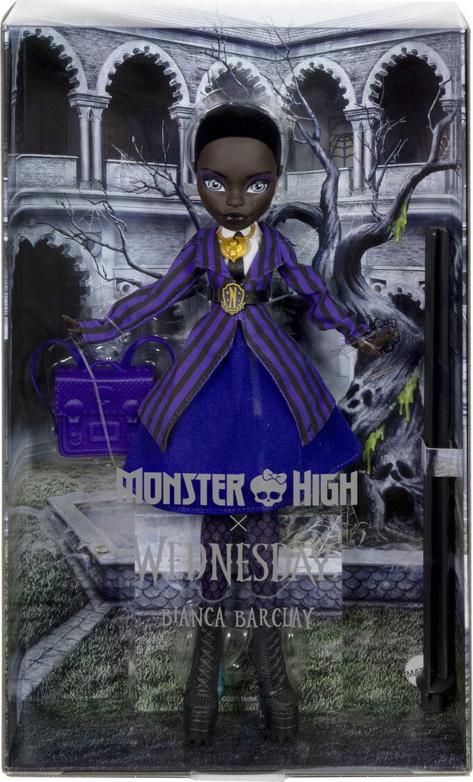 Monster High X Wednesday - Bianca Core Dukke - Mattel Jdr71