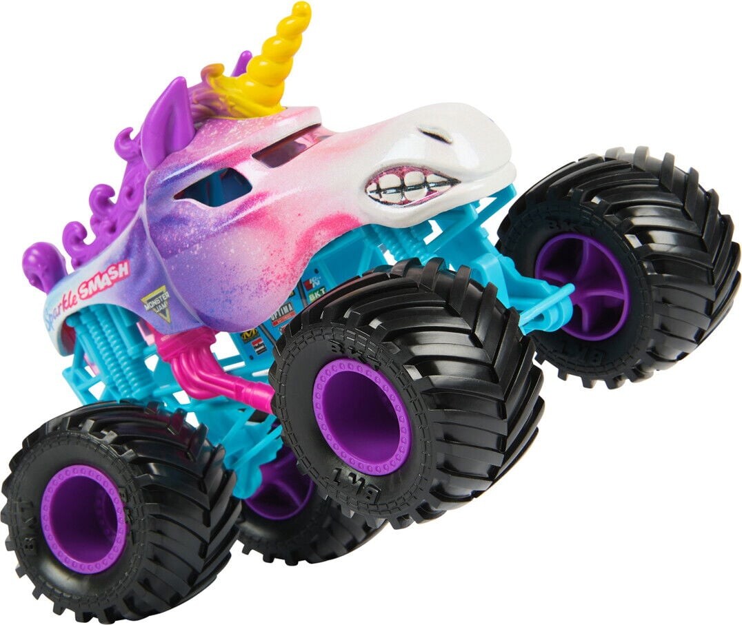 Monster Jam - Sparkle Smash Monster Truck - 1 24 - Spin Master
