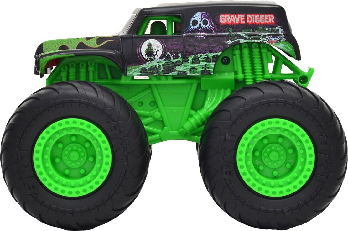 Monster Jam - 1 24 Lights Sounds Truck - Grave Digger