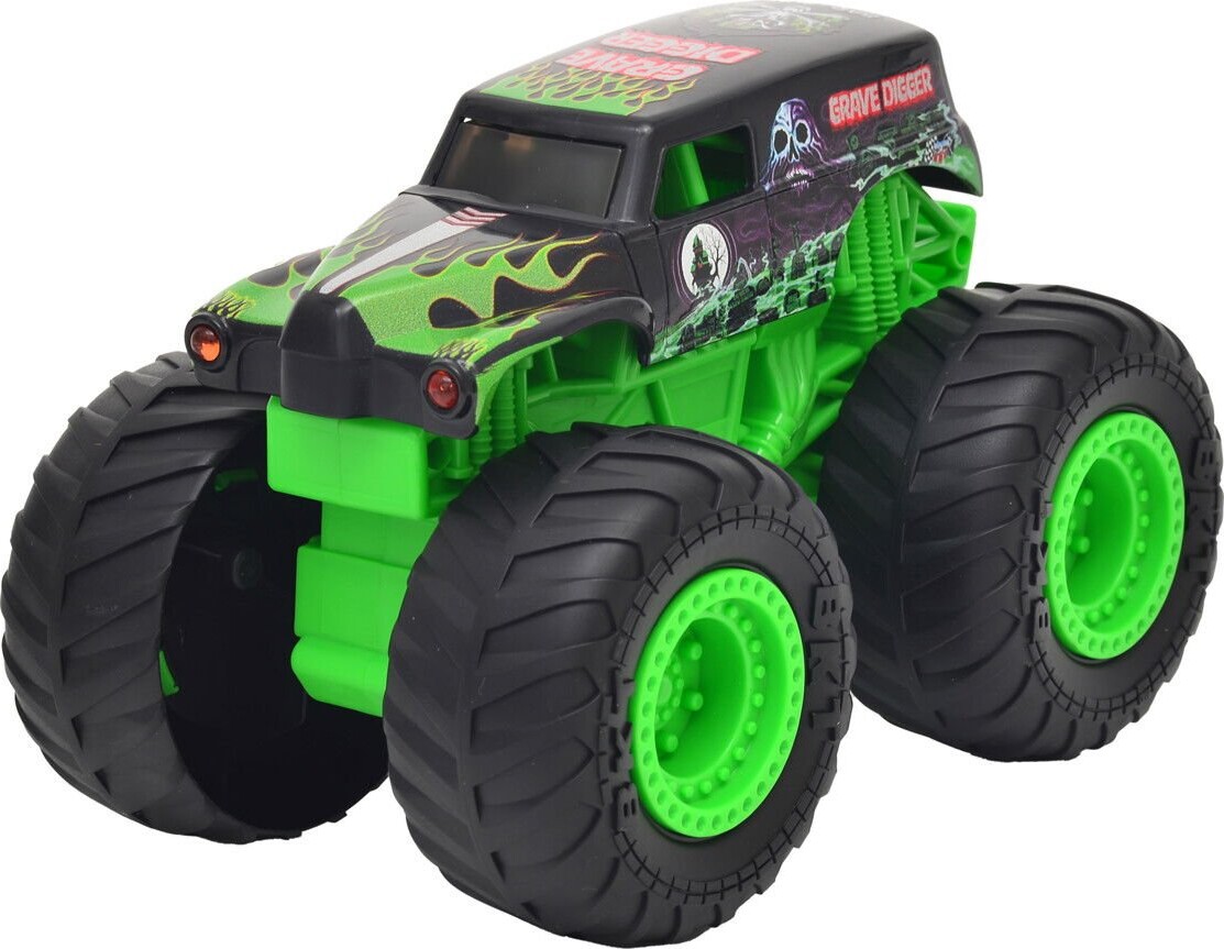 Monster Jam - 1 24 Lights Sounds Truck - Grave Digger