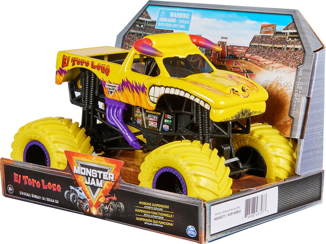Monster Jam - El Toro Loco Monster Truck - 1 24 - Spin Master