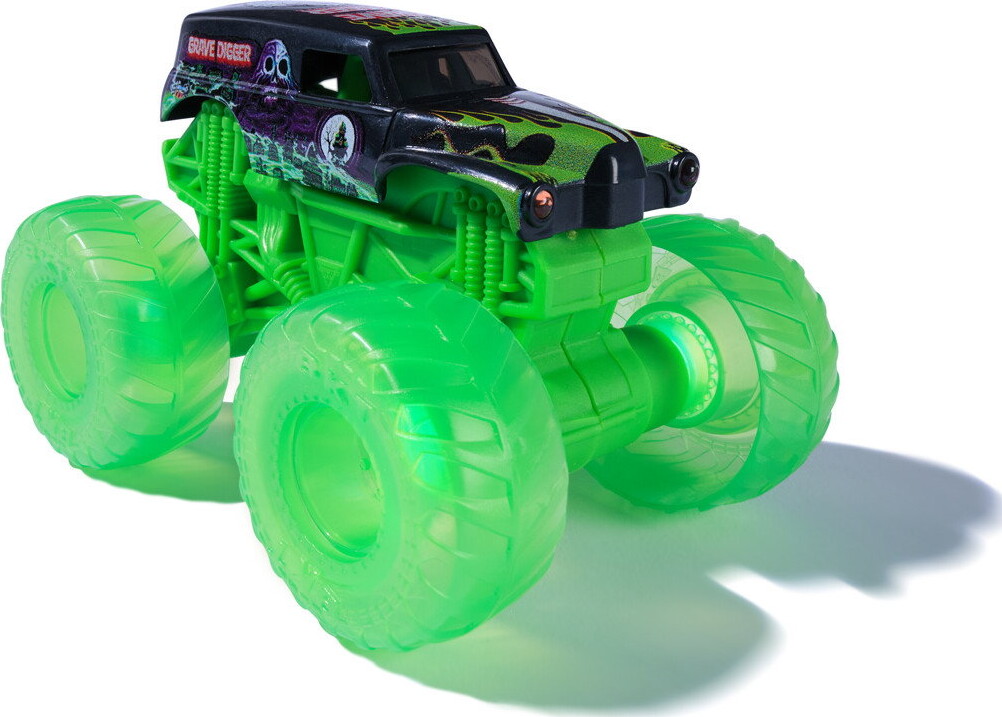 Monster Jam - 1 43 Truck Med Hjul Med Lys Assorterede