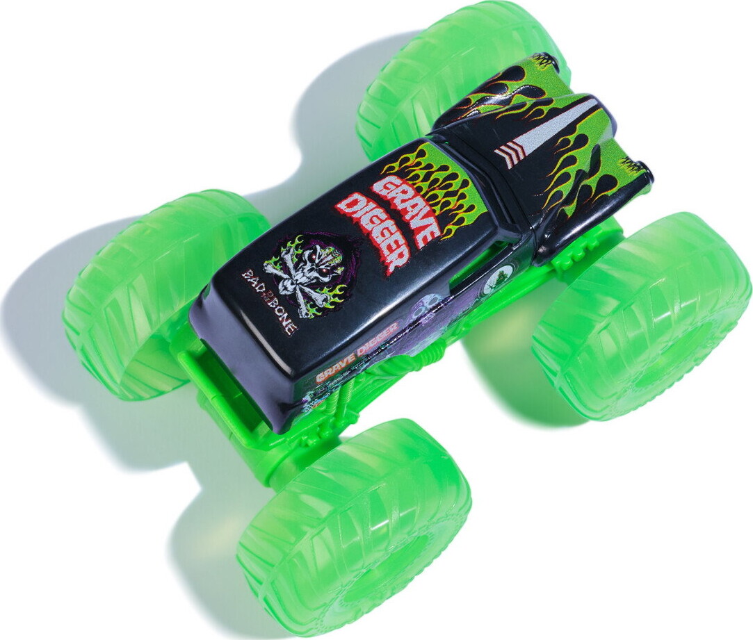 Monster Jam - 1 43 Truck Med Hjul Med Lys Assorterede