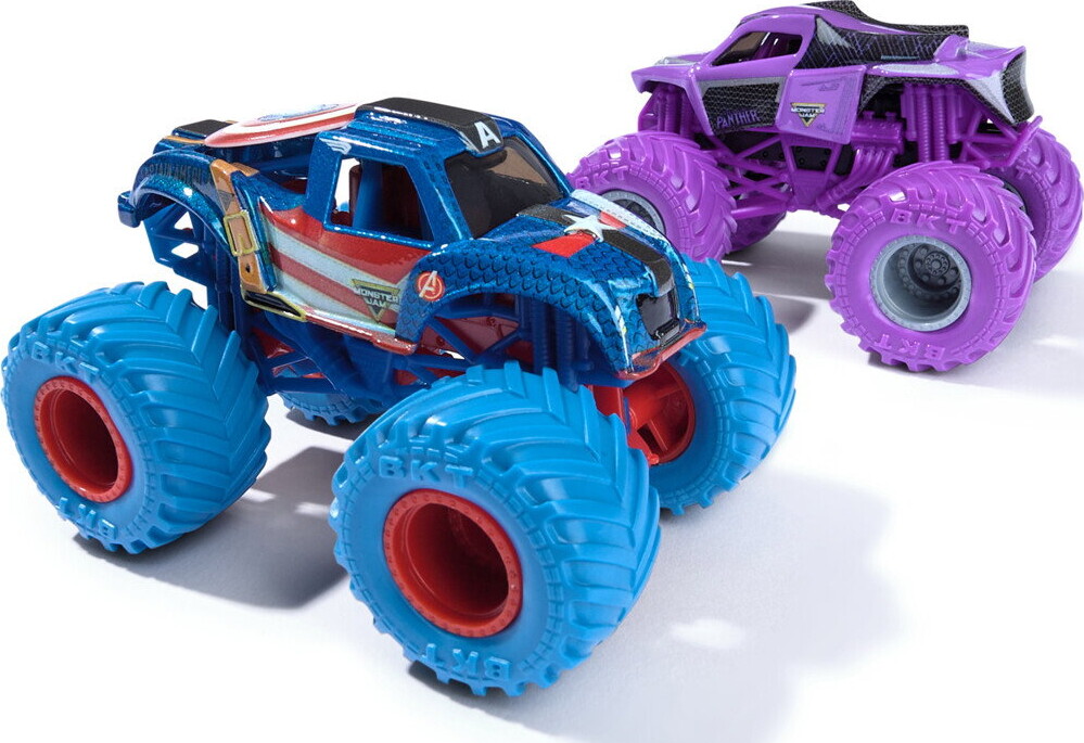 Monster Jam - 1 64 Marvel 2 - Pak Assorterede