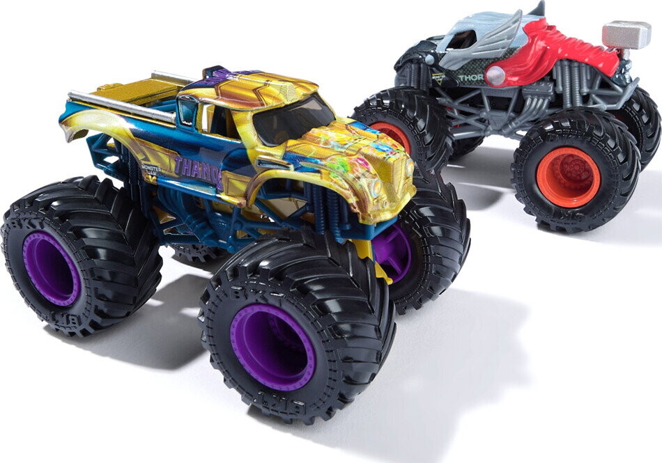 Monster Jam - 1 64 Marvel 2 - Pak Assorterede