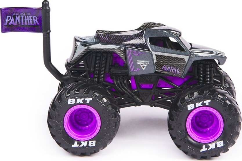 Monster Jam - Monster Truck Bil - 1 64 - Marvel Black Panther