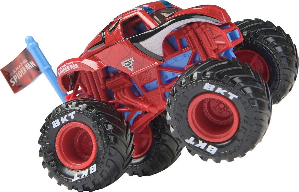 Monster Jam - Monster Truck Bil - 1 64 - Marvel Spider Man