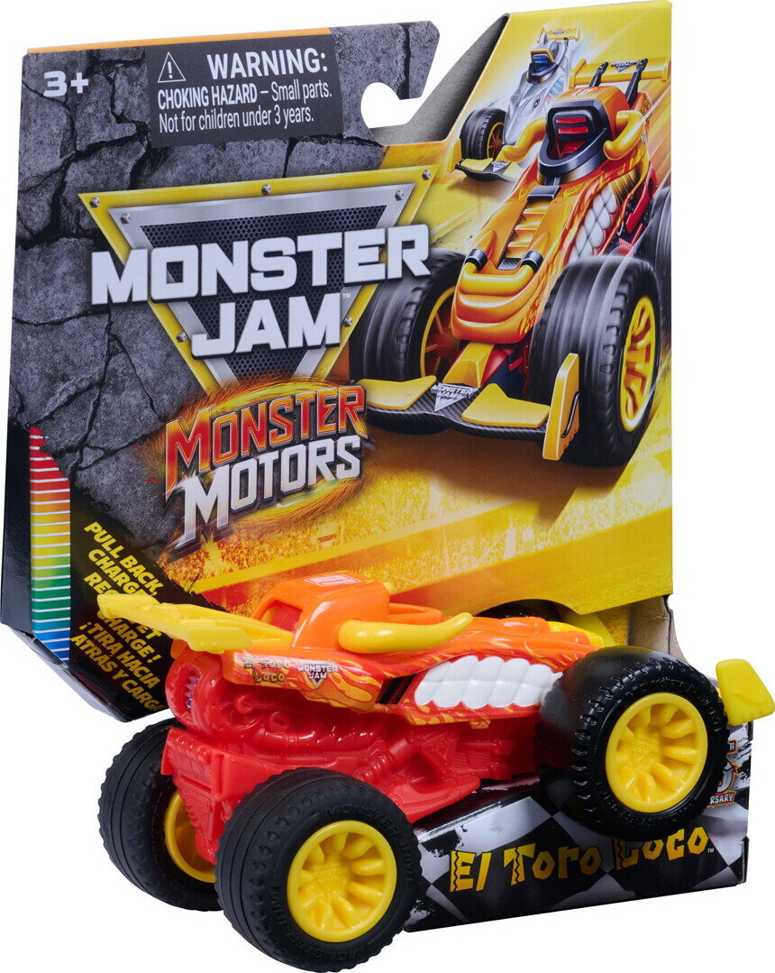 Monster Jam - 1 64 Monstermotors 1Pk Assorterede