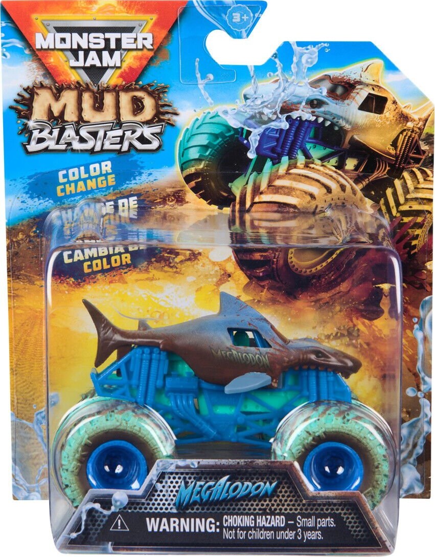 Monster Jam - Mud Blasters - Color Change - 1 64 - Assorteret