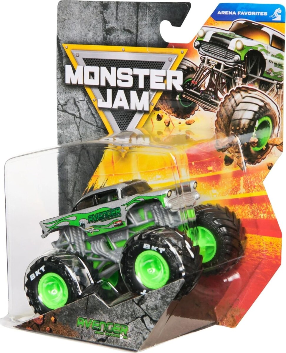 Monster Jam - Avenger Monster Truck - 1 64 - Spin Master